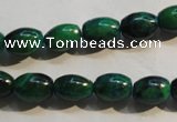 CCS630 15.5 inches 8*12mm rice dyed chrysocolla gemstone beads