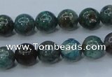 CCS752 15 inches 8mm round chrysocolla gemstone beads wholesale
