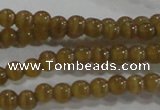 CCT1109 15 inches 2mm round tiny cats eye beads wholesale