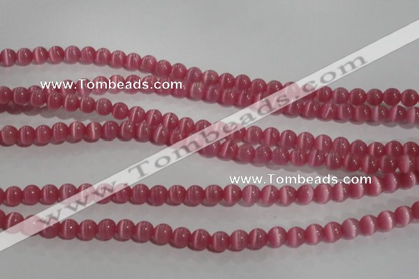 CCT1205 15 inches 4mm round cats eye beads wholesale