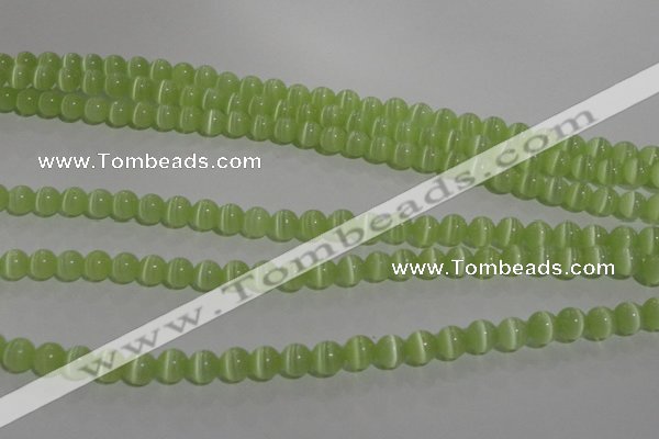 CCT1221 15 inches 4mm round cats eye beads wholesale