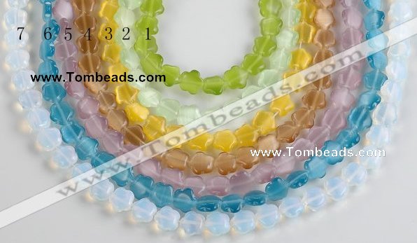 CCT15 Different color 10mm star shape cats eye beads Wholesale