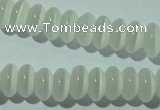 CCT230 15 inches 3*6mm rondelle cats eye beads wholesale