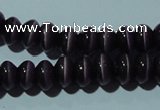 CCT250 15 inches 3*6mm rondelle cats eye beads wholesale