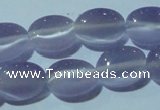 CCT639 15 inches 6*8mm oval cats eye beads wholesale