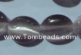 CCT663 15 inches 8*10mm oval cats eye beads wholesale