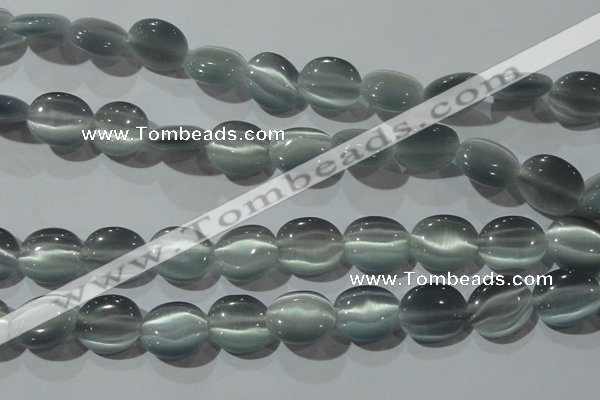 CCT691 15 inches 10*12mm oval cats eye beads wholesale
