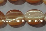 CCT696 15 inches 10*12mm oval cats eye beads wholesale