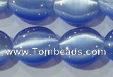 CCT702 15 inches 10*12mm oval cats eye beads wholesale