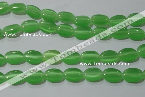 CCT727 15 inches 10*14mm oval cats eye beads wholesale