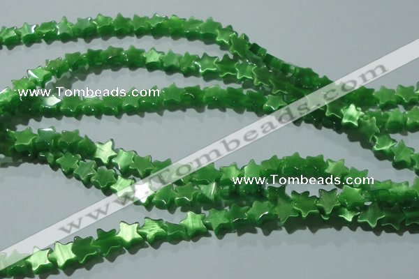 CCT816 15 inches 6mm star cats eye beads wholesale