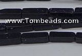 CCU728 15.5 inches 4*13mm cuboid blue goldstone beads wholesale