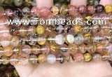 CCY641 15.5 inches 6mm round volcano cherry quartz beads