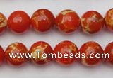 CDE2003 15.5 inches 10mm round dyed sea sediment jasper beads