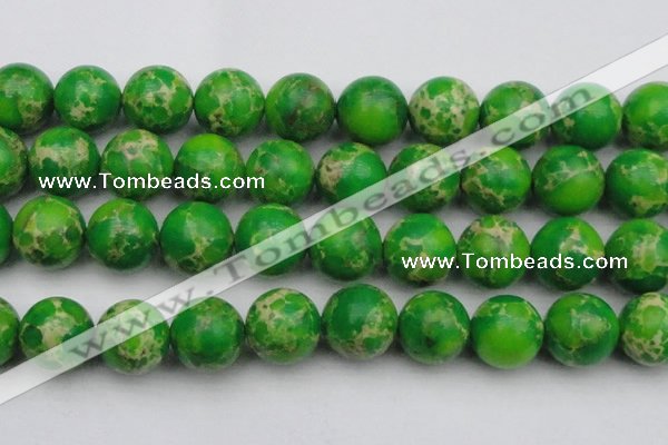 CDE2230 15.5 inches 24mm round dyed sea sediment jasper beads