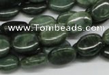 CDJ07 15.5 inches 10*14mm oval Canadian jade beads wholesale