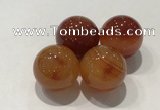 CDN1006 20mm round red agate decorations wholesale