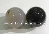CDN1208 40mm round agate decorations wholesale