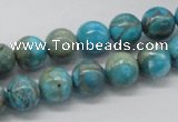 CDS03 16 inches 10mm round dyed serpentine jasper beads wholesale