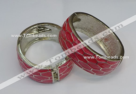 CEB139 25mm width gold plated alloy with enamel bangles wholesale