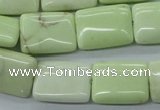 CEJ163 15.5 inches 15*20mm rectangle Australia lemon jade beads