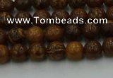 CEJ300 15.5 inches 4mm round elephant skin jasper beads wholesale