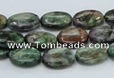 CEM12 15.5 inches 10*14mm oval emerald gemstone beads wholesale