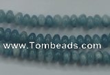 CEQ22 15.5 inches 4*6mm rondelle blue sponge quartz beads
