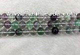 CFL1475 15.5 inches 13mm round AA grade fluorite gemstone beads