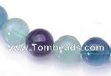 CFL33 B grade round 20mm natural fluorite stone beads Wholesale