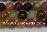 CFW102 15.5 inches 8mm round flower jade gemstone beads