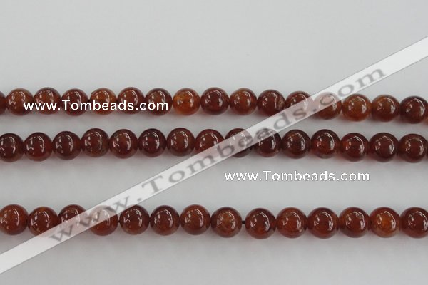 CGA512 15.5 inches 8mm round AA grade yellow red garnet beads