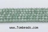 CGA912 15.5 inches 8mm faceted round green angel skin beads wholesale