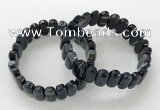 CGB3114 7.5 inches 8*15mm oval agate gemstone bracelets