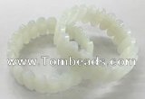 CGB3314 7.5 inches 10*20mm faceted oval opal bracelets