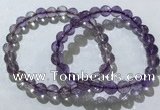 CGB4014 7.5 inches 7mm faceted round ametrine beaded bracelets