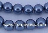 CGL240 5PCS 16 inches 20mm round dyed plastic pearl beads wholesale