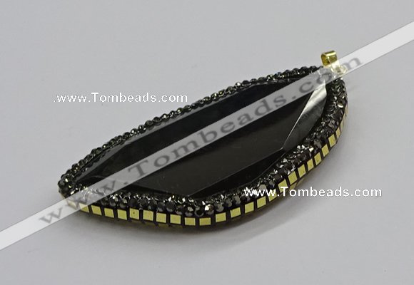 CGP3061 40*65mm - 45*70mm freeform agate gemstone pendants
