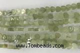 CHG116 15.5 inches 6mm flat heart New jade gemstone beads wholesale