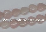 CHG25 15.5 inches 10*10mm heart rose quartz beads wholesale