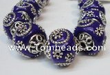 CIB283 16*16mm rondelle fashion Indonesia jewelry beads wholesale