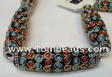 CIB35 17*60mm rice fashion Indonesia jewelry beads wholesale