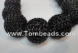 CIB456 30mm round fashion Indonesia jewelry beads wholesale