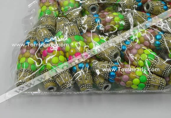 CIB581 16*60mm rice fashion Indonesia jewelry beads wholesale