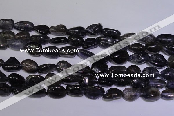 CIL42 15.5 inches 8*12mm – 8*14mm nuggets natural iolite gemstone beads