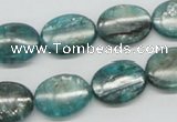 CKC24 16 inches 12*16mm oval natural kyanite beads wholesale