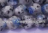 CKJ707 15.5 inches 8mm faceted nuggets imitation k2 jasper beads