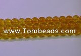 CKQ384 15.5 inches 12mm round dyed crackle quartz beads