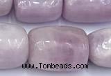 CKU345 15 inches 10*14mm – 12*16mm nuggets kunzite beads