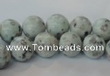 CKW03 15.5 inches 10mm round kiwi jasper gemstone beads